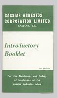 Cassiar Asbestos Corporation Limited introductory booklet