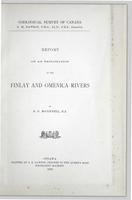 Report on an Exploration of the Finlay and Omenica Rivers