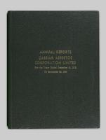 Annual reports Cassiar Asbestos Corporation Limited 1960-1972
