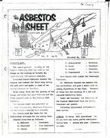 The Asbestos Sheet 24 Nov. 1958