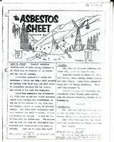 The Asbestos Sheet 7 Nov. 1958