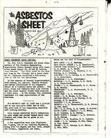 The Asbestos Sheet 8 Sept. 1958