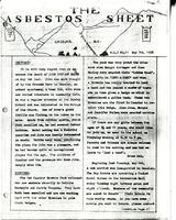 The Asbestos Sheet 7 May 1958