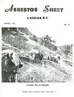 The Asbestos Sheet Nov. 1972