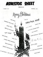 The Asbestos Sheet Dec. 1971