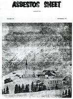 The Asbestos Sheet Nov. 1971