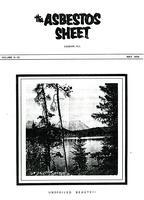 The Asbestos Sheet May 1970