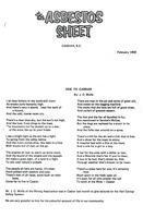 The Asbestos Sheet Feb. 1969