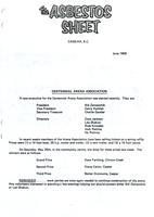 The Asbestos Sheet June 1968