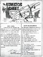 The Asbestos Sheet Feb. 1966