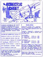 The Asbestos Sheet Oct. 1965