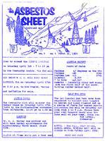 The Asbestos Sheet Mar. 1965