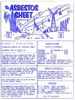 The Asbestos Sheet Dec. 1964
