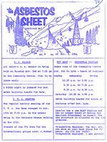 The Asbestos Sheet Nov. 1964