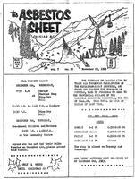 The Asbestos Sheet Nov. 1963