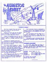 The Asbestos Sheet Sept. 1963