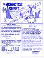 The Asbestos Sheet July 1963
