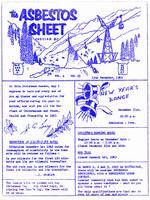 The Asbestos Sheet Dec. 1962