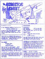 The Asbestos Sheet Oct. 1962