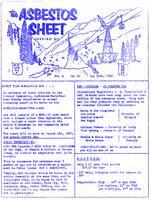 The Asbestos Sheet May 1962