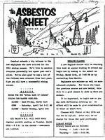 The Asbestos Sheet Mar. 1961