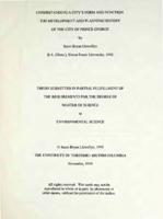 Understanding a city's form and function: the development and planning history of the City of Prince George