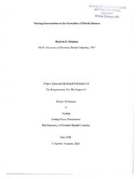 Nursing interventions in the prevention of febrile seizures