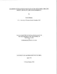 Examining integration of refugees in multicultural Ireland: policy, advocacy and lived experience