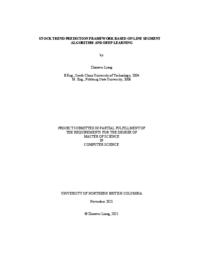 Stock trend prediction framework based on line segment algorithm and deep learning