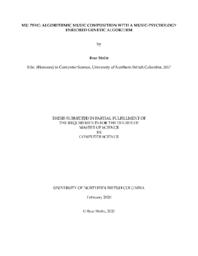 MU_PSYC : Algorithmic music composition with a music-psychology enriched genetic algorithm