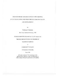Socio-economic determinants of child growth in five developing countries: implications for health and development