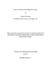 What are the prospects of China signing FTAs in Africa?