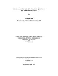 The link between identity styles and quiet ego: The role of compassion
