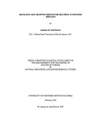 Managing old-growth forests for multiple ecosystem services