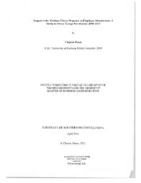 Impact of the Wellness Fitness program on employee absenteeism: a study of Prince George Fire Rescue: 2005-2011