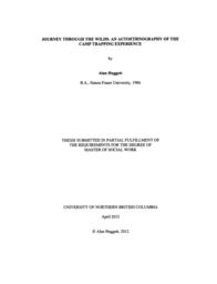 Journey through the wilds: An autoethnography of the Camp Trapping experience.