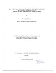 Key value propositions, sustainable business models, and technological influences on the online grocery market in North America
