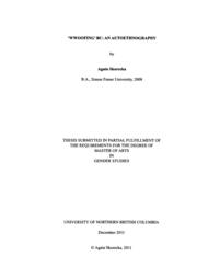 'Wwoofing' BC: An autoethnography.
