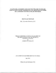 Staging relationships: using devised theatre to explore First Nations youths' experiences and perceptions of their relationships with healthcare providers