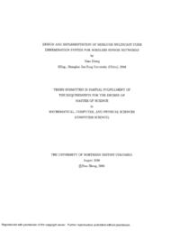 Design and implementation of MDeluge multicast code dissemination system for wireless sensor networks.