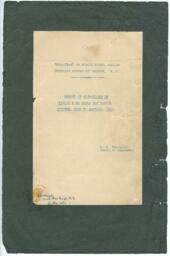 Report of Operations on Finlay & Ne Parle Pas Rapids