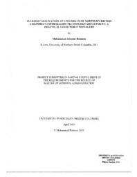 Intrinsic motivation at University of Northern British Columbia's Information Technology department: a practical guide for IT managers