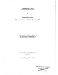 Green business in Brazil: a study of sugar and ethanol