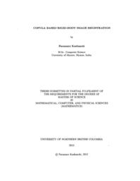 Copula based rigid-body image registration.