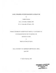 Early readers and decolonizing literature