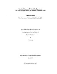 Emotional responses to casual sex experiences: The roles of sexual motives and romantic attachment styles.