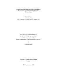 Evolving artificial neural network controllers for autonomous agents navigating dynamic environments.
