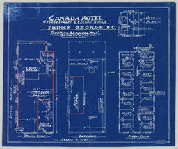 Canada Hotel, George Street and Second Avenue, Prince George, B.C.