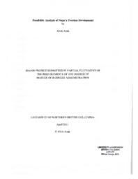 Feasibility analysis of Nisga'a tourism development