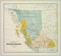 Ethnological Map of the Province of British Columbia
